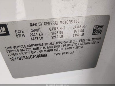 CHEVROLET MALIBU LIMITED