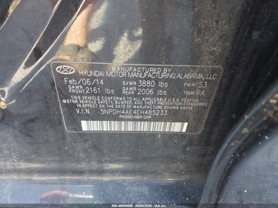 2014 HYUNDAI ELANTRA 9