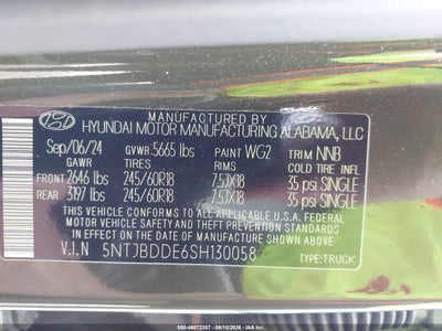 HYUNDAI SANTA CRUZ