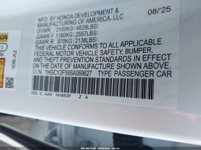 HONDA ACCORD HYBRID
