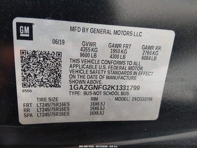 2019 CHEVROLET EXPRESS 3500 9