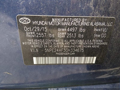 HYUNDAI SONATA