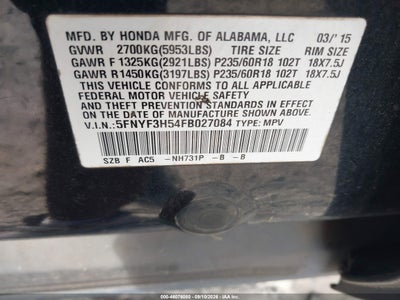 HONDA PILOT