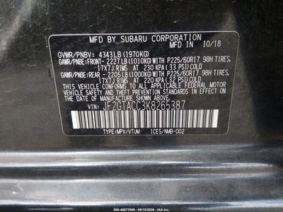 SUBARU CROSSTREK