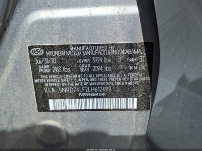 2020 HYUNDAI ELANTRA 9