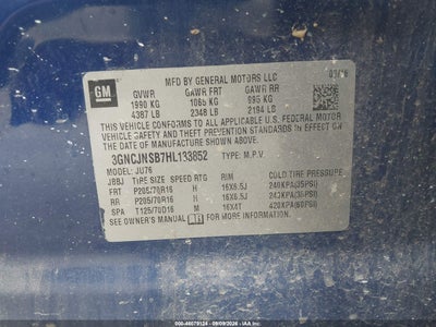 CHEVROLET TRAX