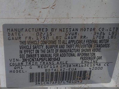NISSAN VERSA