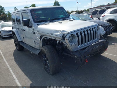 2022 JEEP WRANGLER 4XE UNLIMITED SAHARA 4X4