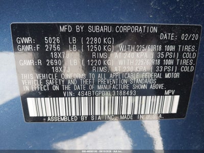 SUBARU OUTBACK