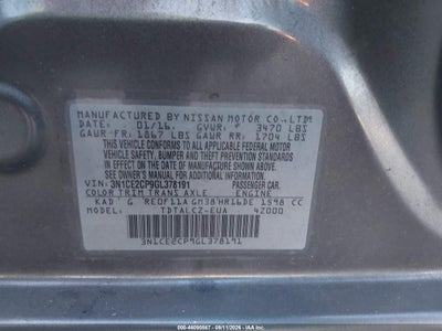 NISSAN VERSA NOTE