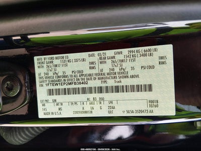 2021 FORD F-150 9