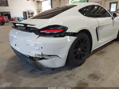 PORSCHE 718 CAYMAN