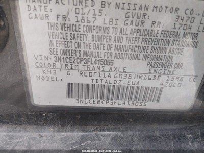 NISSAN VERSA NOTE