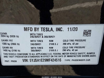 TESLA MODEL S