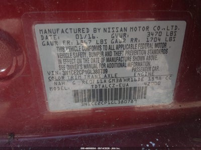 NISSAN VERSA NOTE