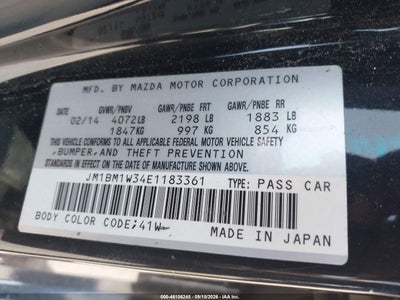 2014 MAZDA MAZDA3 9