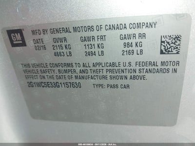 CHEVROLET IMPALA LIMITED