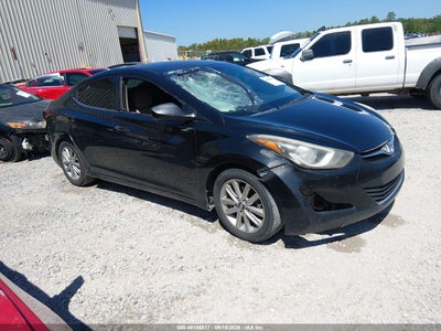 HYUNDAI ELANTRA 2014 VIN 5NPDH4AE4EH543390