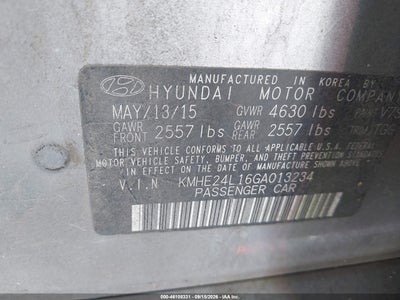 HYUNDAI SONATA HYBRID
