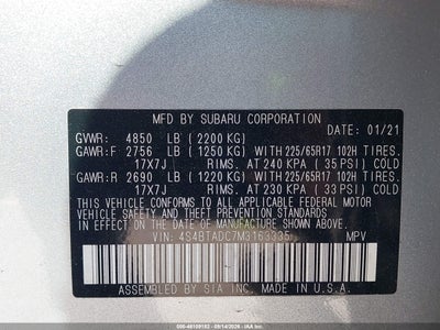 SUBARU OUTBACK