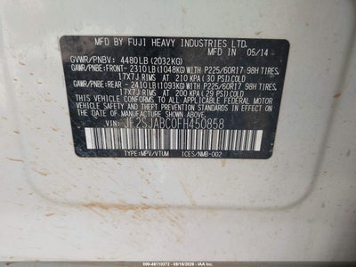 2015 SUBARU FORESTER 9