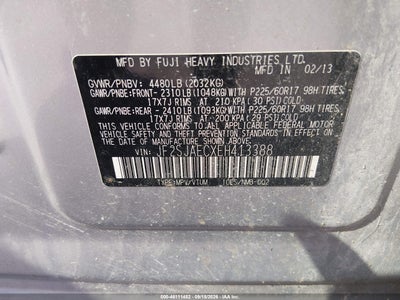2014 SUBARU FORESTER 8