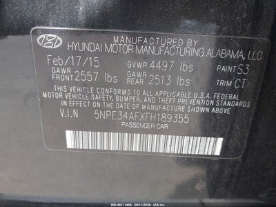 HYUNDAI SONATA