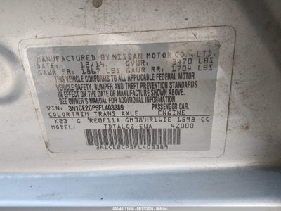 NISSAN VERSA NOTE