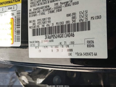 FORD FUSION ENERGI