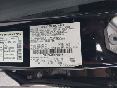 2015 FORD FUSION ENERGI 9