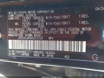 2024 TOYOTA 4RUNNER 9