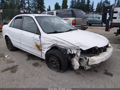 MAZDA PROTEGE 2002 VIN JM1BJ225X21580719