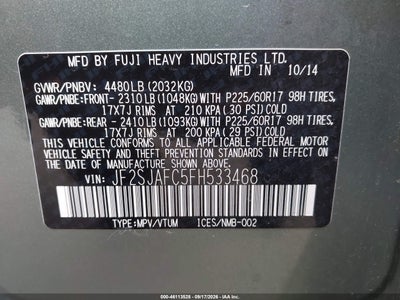 SUBARU FORESTER