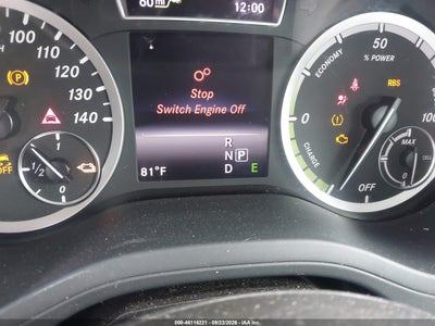 2014 MERCEDES-BENZ B-CLASS ELECTRIC DRIVE 12