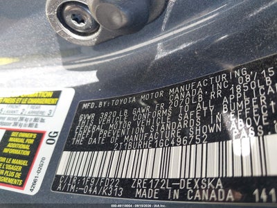 TOYOTA COROLLA