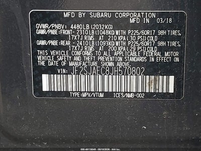 SUBARU FORESTER