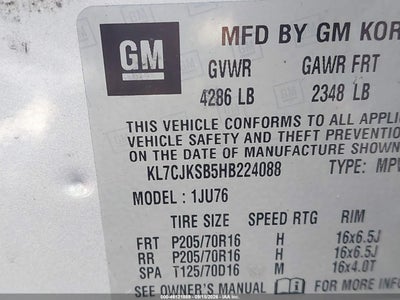 CHEVROLET TRAX