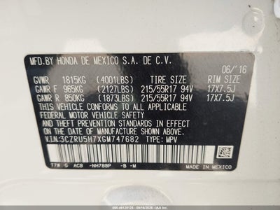 2016 HONDA HR-V 9