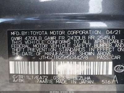 LEXUS IS 350