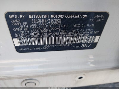 MITSUBISHI OUTLANDER SPORT