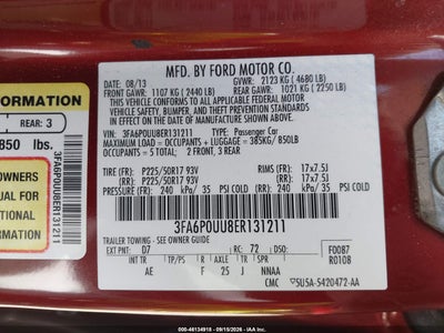 2014 FORD FUSION HYBRID 9