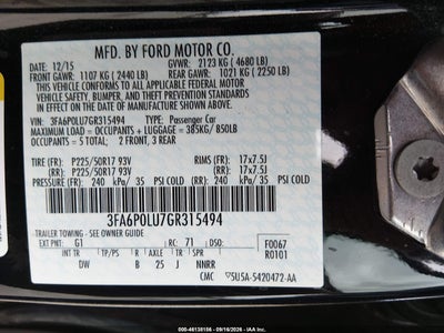 FORD FUSION HYBRID