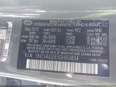 HYUNDAI SANTA CRUZ