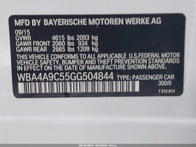 BMW 428I GRAN COUPE