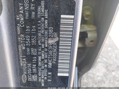 2015 HYUNDAI ACCENT 9