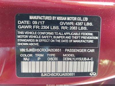 2018 INFINITI QX30 9
