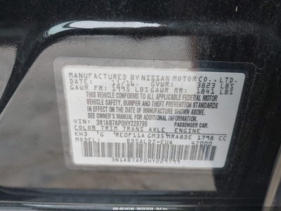2017 NISSAN SENTRA 9