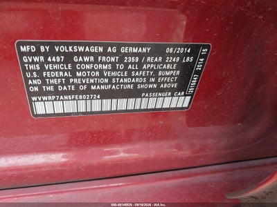 VOLKSWAGEN CC