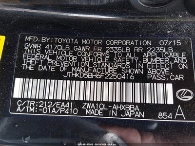 LEXUS CT 200H