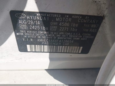 HYUNDAI SONATA HYBRID
